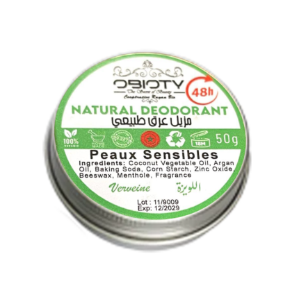 Déodorant naturel Verveine